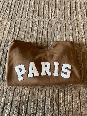 Lou & Grey Caramel Brown Crewneck Sweatshirt